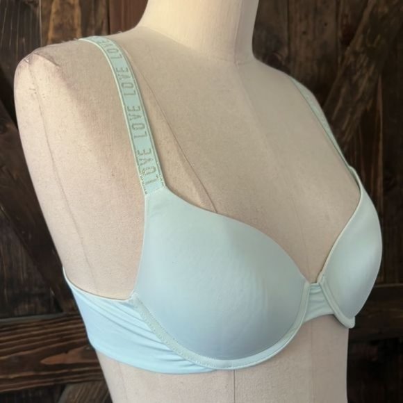 Victoria’s Secret Body wing lining corps signature straps bra Sz-34A - Picture 3 of 10